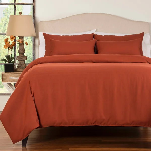 Siscovers Belfast Duvet Set - Full, Henna