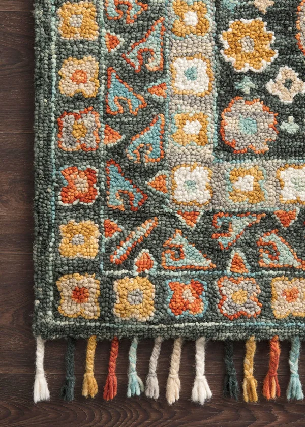 Loloi II Elka ELK-03 2&6x22 x 7&6x22 Denim, Multi Rug