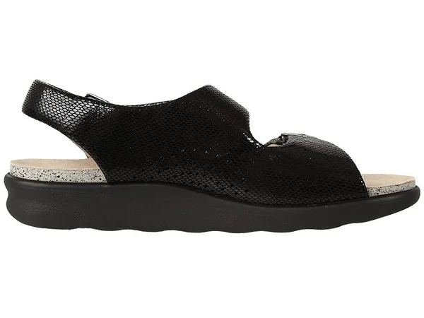 SAS Women's Relaxed Black Snake 10.5 Medium
