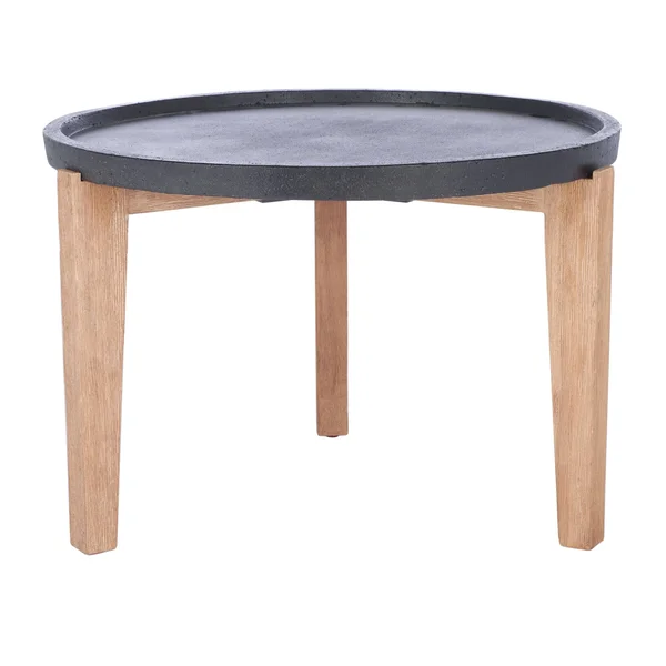 Safavieh Valton Side Table-Natural/Black