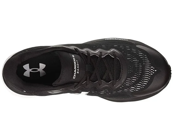 Under Armour Men's Charged Bandit 6 Running Shoes - Black - 7