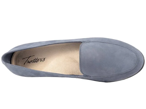 Trotters Women's Monarch Loafer - Size: 12, Denim Jeans Nubuck