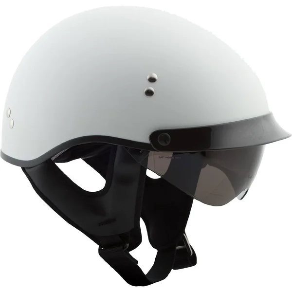GMAX GM65 Full Dressed Half Helmet Small Black