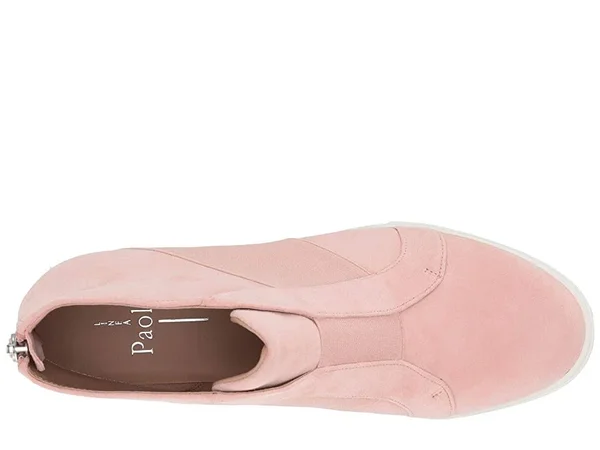 Linea Paolo Amber Wedge Sneaker - Pink - 5 M
