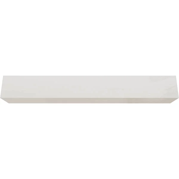 Ekena Millwork MANUSM06X08X72UN 6x22H x 8x22D x 72x22W Smooth Faux Wood Fireplace Mantel - Factory Prepped, Ready for Paint