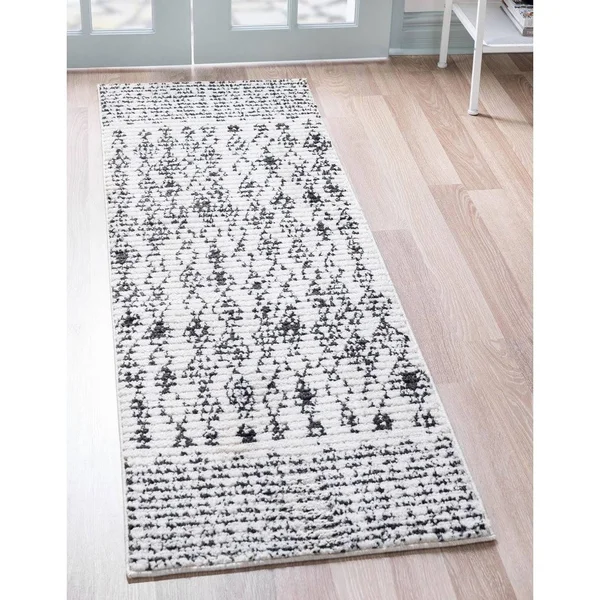 Unique Loom 3148472 5 x 8 ft. Medina Morocco Rectangular Rug Navy Blue
