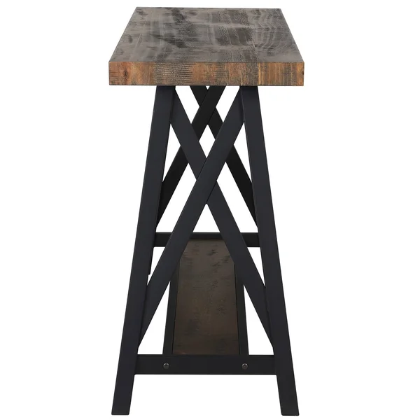 LANGPORT-CONSOLE TABLE-RUSTIC Oak