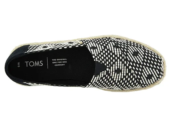 Women's Toms Alpargata Slip-On - Size 11 M - Black