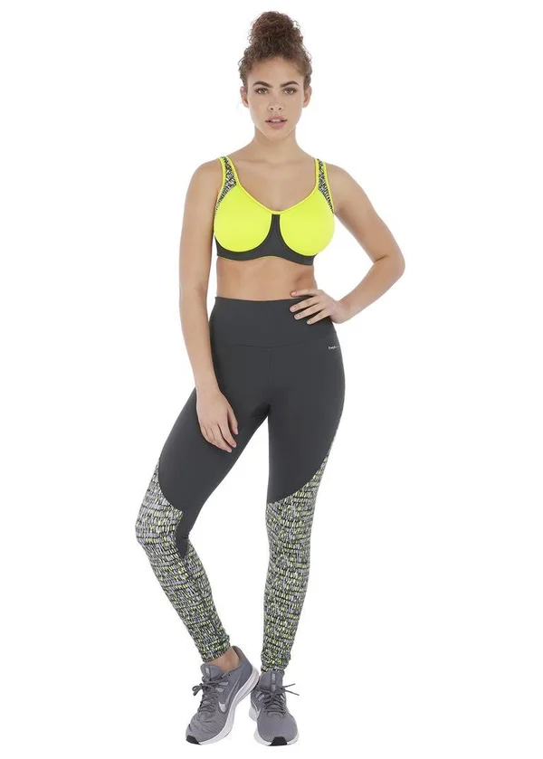 Freya Sonic Underwire Molded Spacer Sports Bra, Lime (AA4892) 32DD