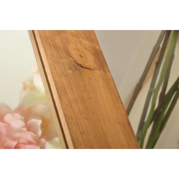 Natural Wooden Mirror - 31 x 59