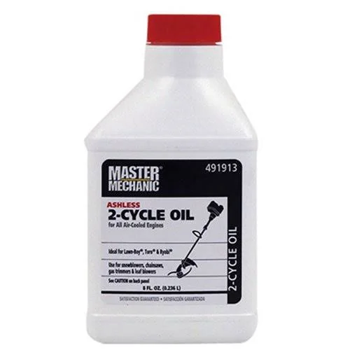 Olympic Oil 491913 Ashless Engine Oil - 2-Cycle, 8-oz.