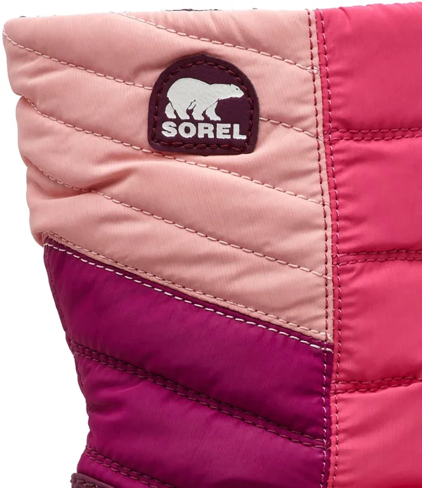 Sorel Youth Whitney Mid Boot - 5 - Rosewater - Ultra Pink