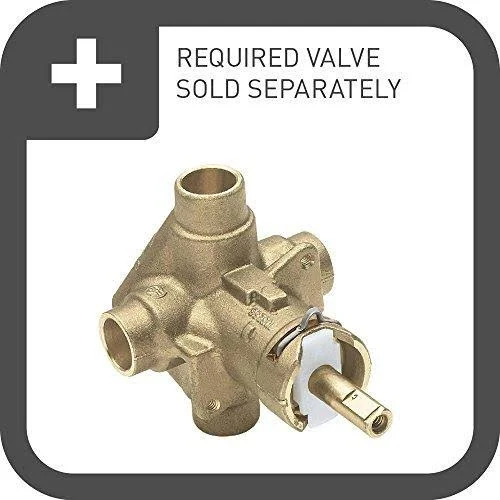 Moen T2843EPBN Glyde Brushed Nickel Tub/Shower