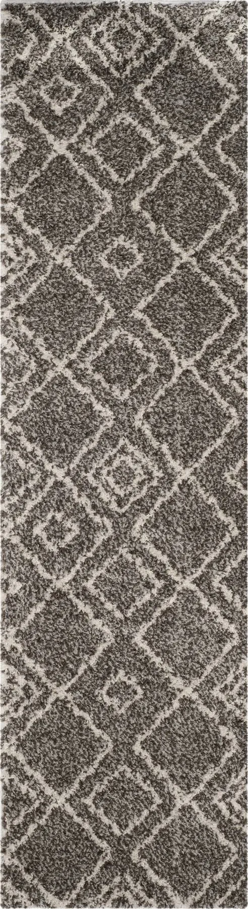 Safavieh Arizona Shag Brown & Ivory 6&-7x22 x 9&-2x22 Rug