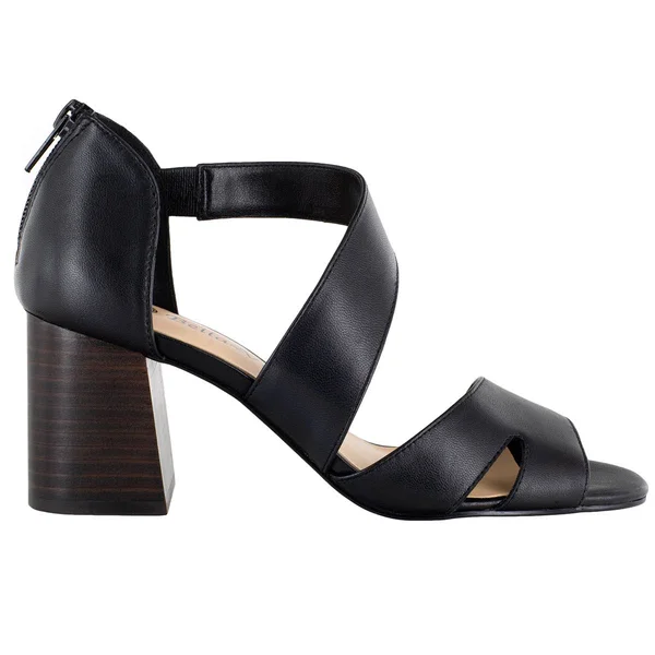 Bella Vita Korrine Women's Sandals Black Leather : 6.5 Wide