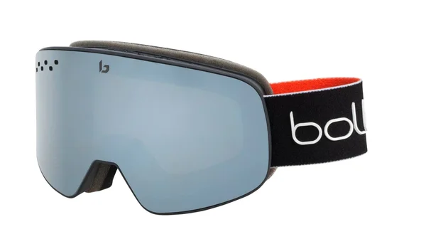 Bolle Nevada Goggle - Black Red Matte, Black Chrome Cat 3