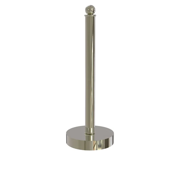Allied Brass 1051-PNI Contemporary Counter Top Kitchen Paper Towel Holder Polished Nickel