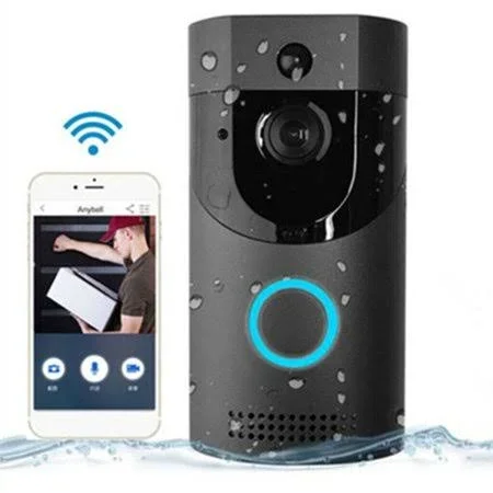 Wireless Doorbell Camera - Waterproof WiFi Doorbell Security Camera, Cloud Storage, Two-Way Talk, PIR Motion Detection, Night Vi