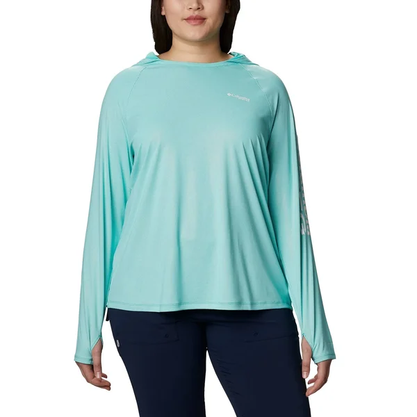 Columbia Women's Tidal Deflector Hoodie - 2x - Dolphin