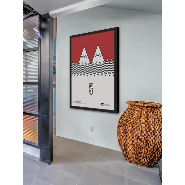 Marmont Hill Inc 'Wrapped in Plastic' Framed Painting Print - 20 x 30