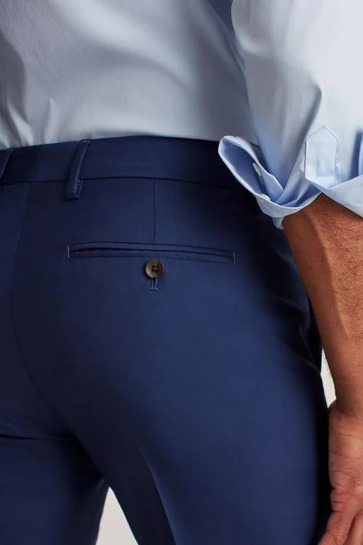 Bonobos Premium Italian Suit Pant - Blue - Casual Pants