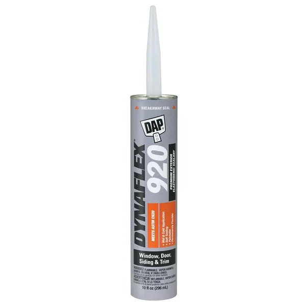 Dap Dynaflex 920 10.1 oz. Brown BR107 WINDOW, Door and Siding Premium Exterior Sealant (12-Pack)