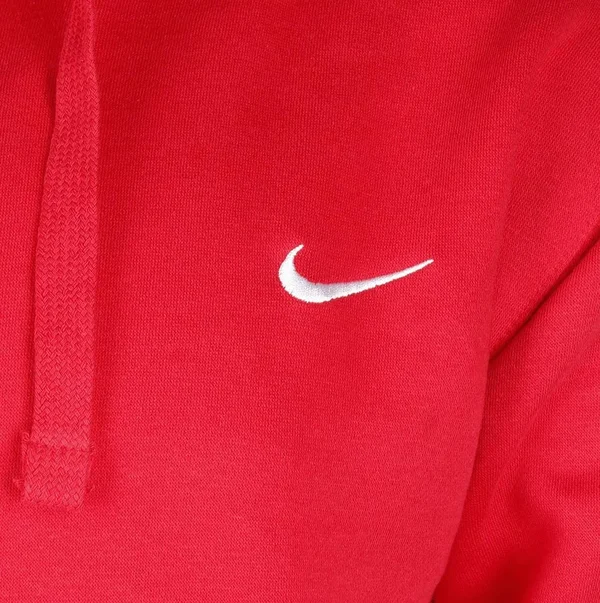 Nike Men's Athletic Wear Embroidered Swoosh Fleece Gym Active Pullover Hoodie XL, Navy 473