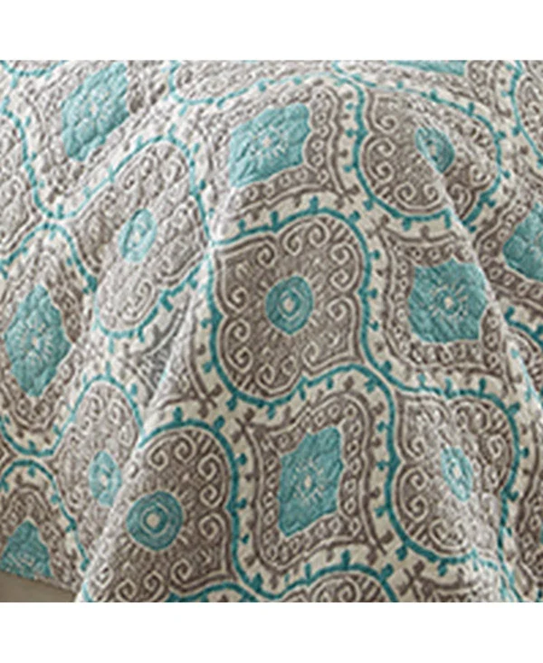 Levtex Gramercy Quilt Set - Grey - Twin