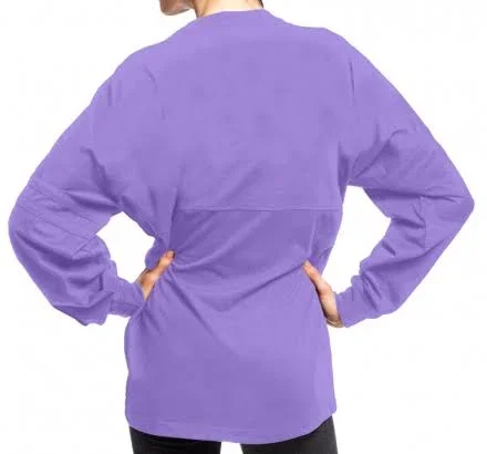 Custom Printed Boxercraft Women's Ladies Pom Pom Pullover - Size: L, Lilac