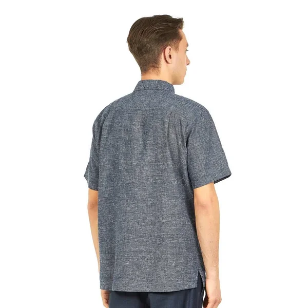 Patagonia Back Step Shirt - Men's Goshawk Dobby/New Navy - S