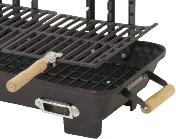 Marsh Allen 30052AMZ Kay Home Product&s Cast Iron Hibachi Charcoal Grill - 10 by 18-inch