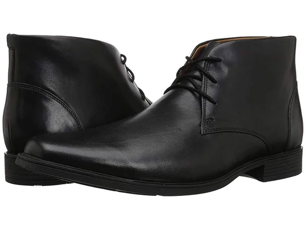 Clarks Men's Tilden Top Chukka Boot, Size: 10 M, Black