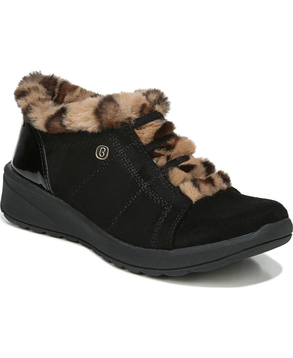 Women's Bzees Golden Slip On - Size: 12, Black