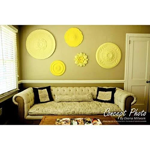 27 7/8x22OD x 3 7/8x22ID x 2 1/2x22P Tomango Egg & Dart Ceiling Medallion (Brass)