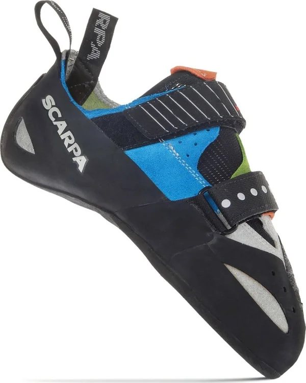 Scarpa Boostic Climbing Shoe - 40 - Parrot/Spring/Turquoise
