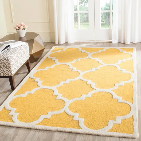 Safavieh Cambridge Dark Brown/Ivory Area Rug; 6& x 9&