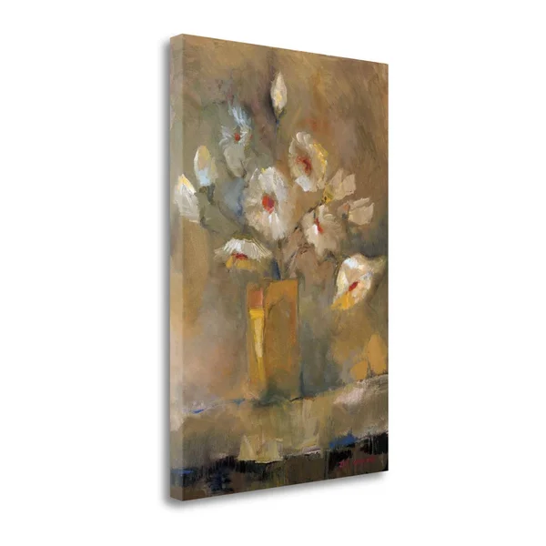 Tangletown Fine Art Flowers in Spring by Zipi Kammar - Giclee Print on Gallery Wrap Canvas, 23x22x34x22