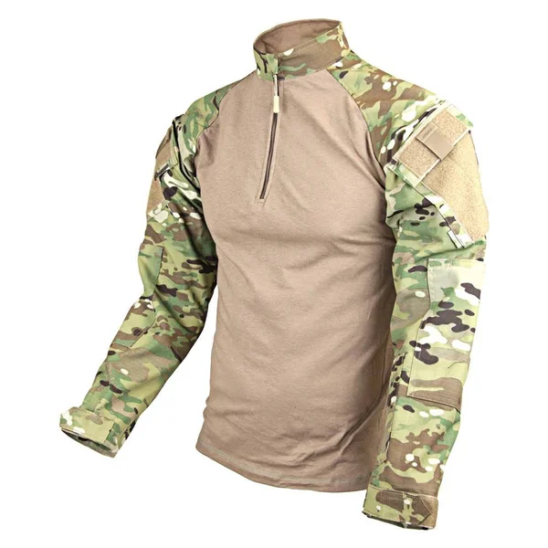 Tru-Spec 1/4 Zip Combat Shirt Multicam 50/50 Nyco
