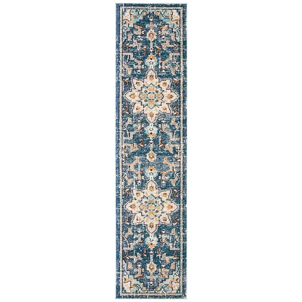 2&2x22 x 12& Runner Area Rug - Orange, Safavieh