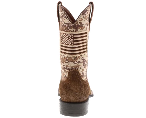 Ariat Men's Sport Patriot Western Boots - Antique Mocha/Sand Camo