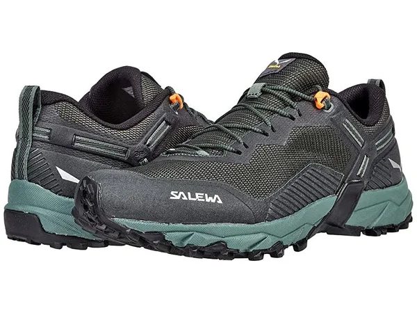 Salewa Ultra Train 3 Hiking Shoes Dark Green Brown - 39