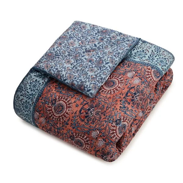 Jessica Simpson Antara Comforter Set - Clay - Twin, 68" x 96"