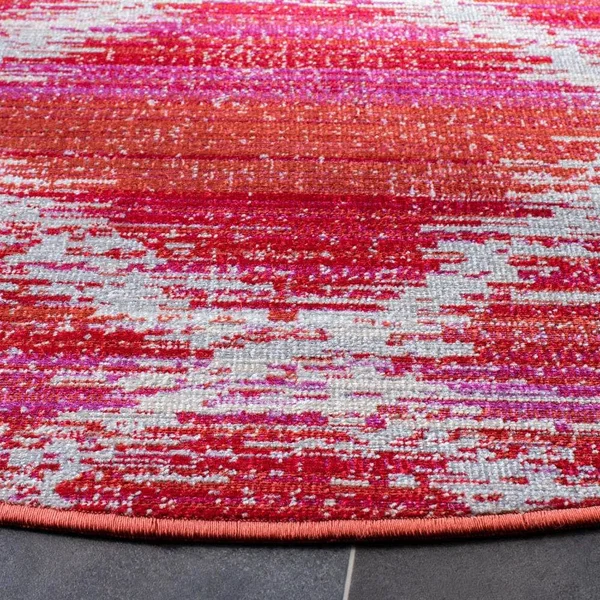 Safavieh Montage Zena 8' x 10' Indoor/Outdoor Area Rug in Fuchsia
