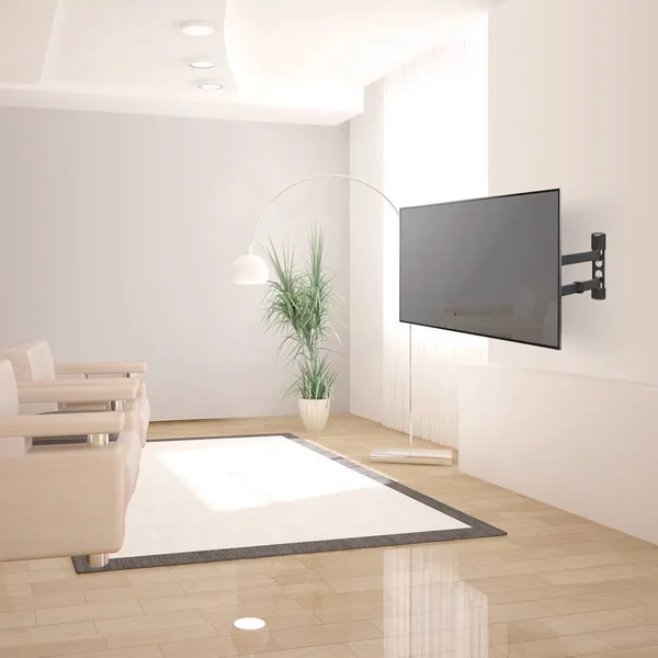 Barkan 13 - 65x22 Full Motion - 4 Movement Flat, Curved TV Wall Mount Black 80166139
