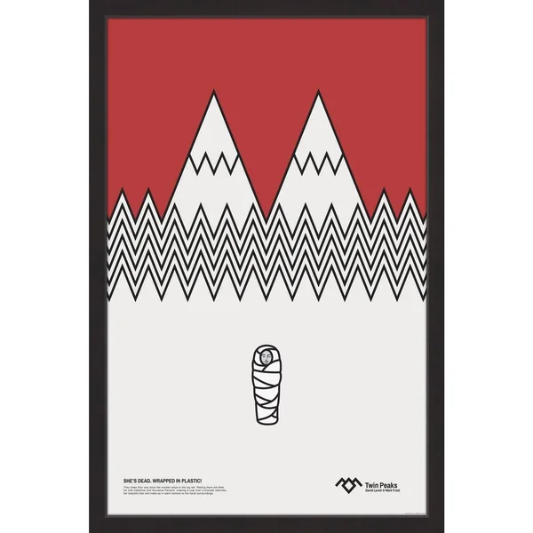 Marmont Hill Inc 'Wrapped in Plastic' Framed Painting Print - 20 x 30