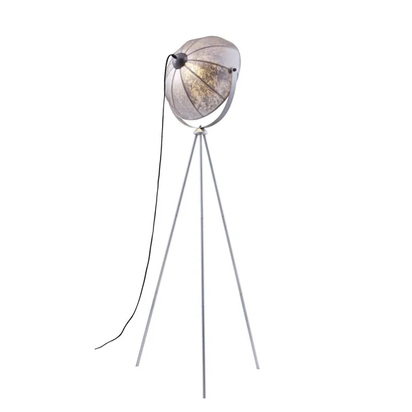 Archiology Industrial Metal Tripod Floor Lamp Spotlight Reading Lamp - Chrome
