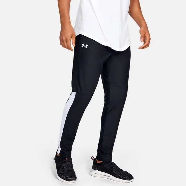 Under Armour Men's Twister Pants Tapered Leg Athletic Pants - Black - XXX-Large