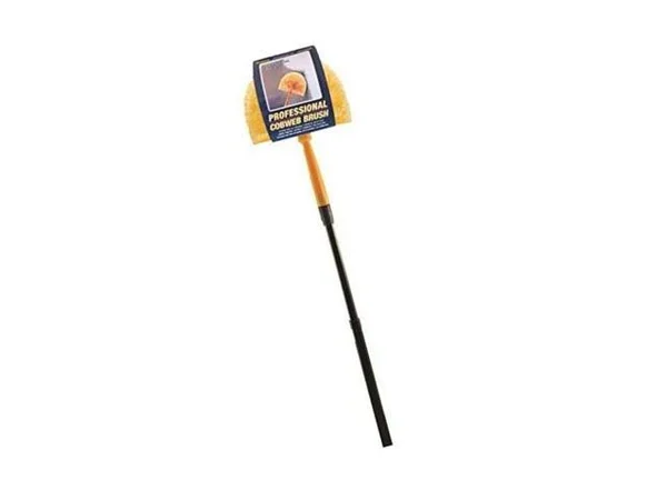 Ettore - 1-(Pack), 31028 Professional Cobweb Duster with Pole 1-(Pack)
