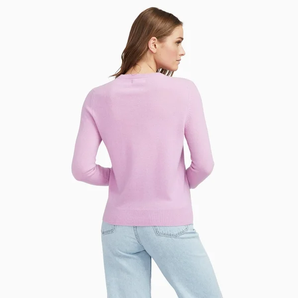 The Essential Cashmere Sweater Womens Lilac - Xxs by NAADAM