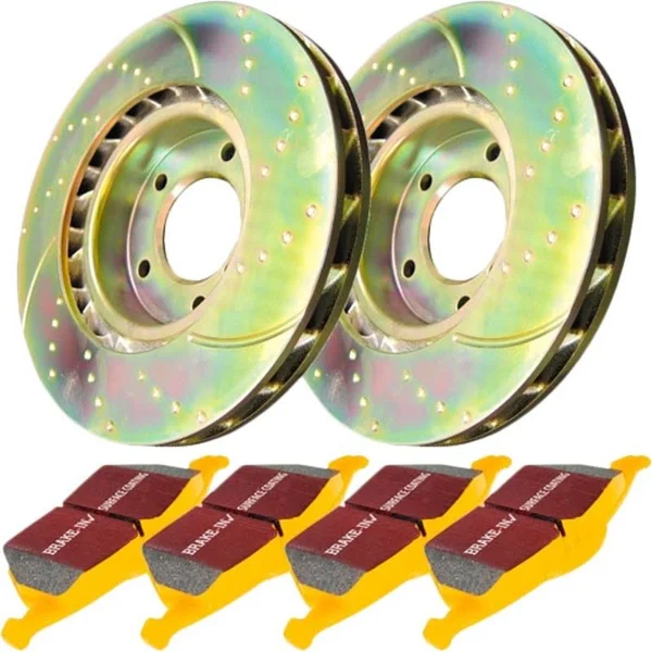 EBC Brake Kit - S5 Yellowstuff and GD Rotors - S5KR1271